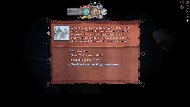 Nie wszystko złoto co się świeci - Droga przez podziemia | Rozdział 11 / Chapter 11 | The Banner Saga 2 - The Banner Saga 2 - poradnik do gry