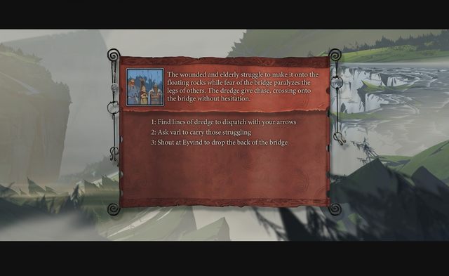 Podejmij szybką decyzję, ale pod żadnym pozorem nie zawracaj głowy Eyvindowi - Podróż do Ormsdalr | Rozdział 8 / Chapter 8 | The Banner Saga 2 - The Banner Saga 2 - poradnik do gry