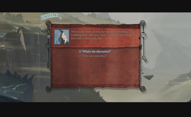 Obie decyzje mają ten sam skutek, jednak jesteś inaczej postrzegany przez swoich ludzi - Podróż do Ormsdalr | Rozdział 8 / Chapter 8 | The Banner Saga 2 - The Banner Saga 2 - poradnik do gry