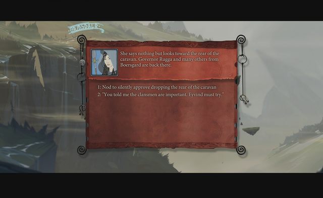 Przed miastem stracisz jeszcze kilku osadników i nic na to nie możesz poradzić... - Podróż do Ormsdalr | Rozdział 8 / Chapter 8 | The Banner Saga 2 - The Banner Saga 2 - poradnik do gry