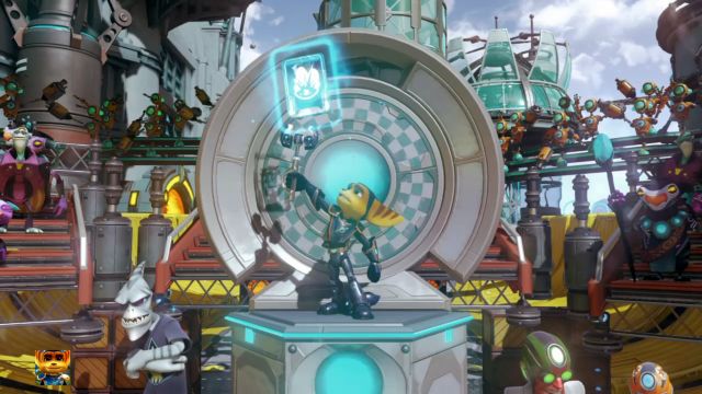 Poziom złoty nagrodzi cię jedną z kart ŻUBR-a. - Ratchet & Clank: Karty ŻUBR-a/RYNO holocard - lista, wszystkie holokarty - Ratchet & Clank - poradnik do gry