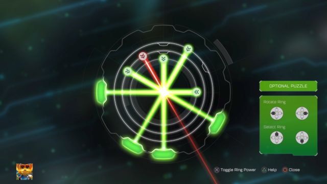 A tutaj prawidłowa kombinacja. - Ratchet & Clank: Zagadki Intruzera/Trespasser puzzle - lista, wszystkie zagadki - Ratchet & Clank - poradnik do gry