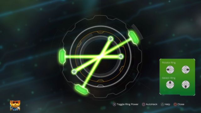 Prawidłowa kombinacja Zagadki Intruzera. - Ratchet & Clank: Zagadki Intruzera/Trespasser puzzle - lista, wszystkie zagadki - Ratchet & Clank - poradnik do gry