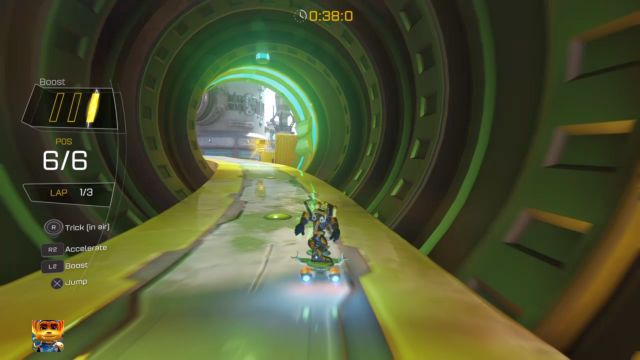 A tutaj i sama śrubka. - Ratchet & Clank: Złote Śrubki/Gold Bolt - lista, wszystkie śrubki - Ratchet & Clank - poradnik do gry