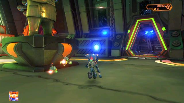 Pudełka po których wdrapać się musisz, by dojść do Złotej Śrubki. - Ratchet & Clank: Złote Śrubki/Gold Bolt - lista, wszystkie śrubki - Ratchet & Clank - poradnik do gry