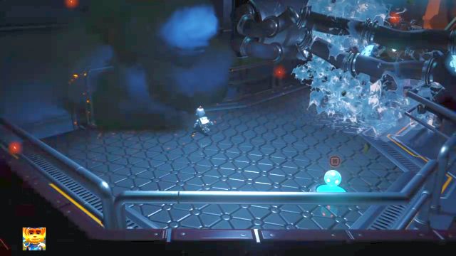 Kolejna ucieczka przed wrogiem zakończy ten etap. - Ratchet & Clank: Planeta Veldin - solucja, opis przejścia, wszystkie zadania - Ratchet & Clank - poradnik do gry