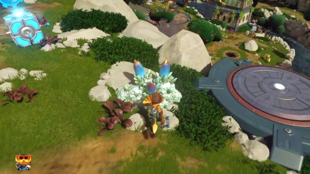 Raritarium, kryształy używane do ulepszania broni. - Ratchet & Clank: Planeta Novalis - solucja, opis przejścia, wszystkie zadania - Ratchet & Clank - poradnik do gry