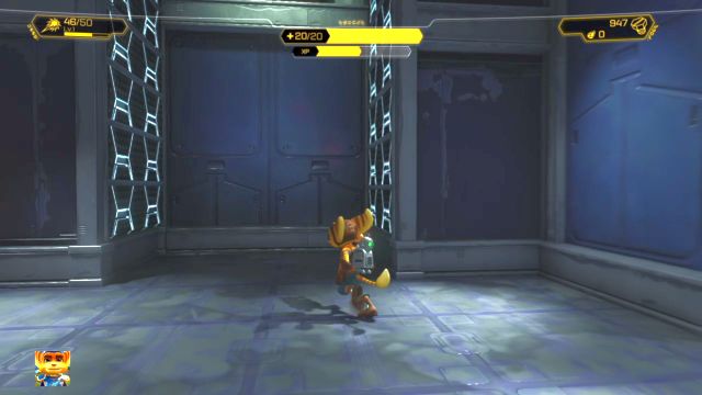 Odbijaj się od ścian, by dostać się na górę. - Ratchet & Clank: Planeta Novalis - solucja, opis przejścia, wszystkie zadania - Ratchet & Clank - poradnik do gry