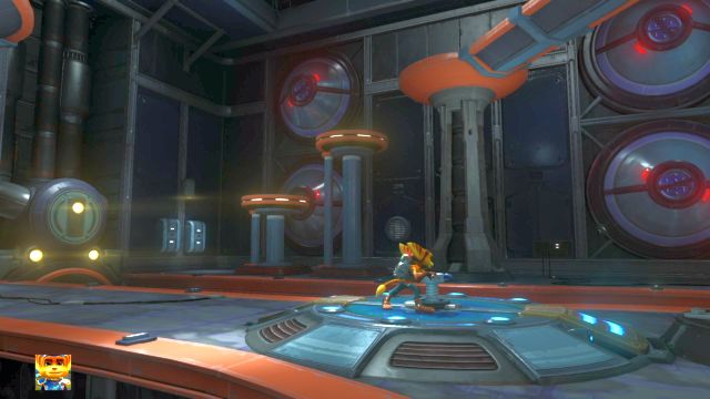 Wykorzystaj mechanizm, by odblokować sobie przejście. - Ratchet & Clank: Planeta Novalis - solucja, opis przejścia, wszystkie zadania - Ratchet & Clank - poradnik do gry