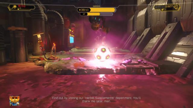 Uważaj by nie wpaść do bagna. - Ratchet & Clank: Planeta Aridia - solucja, opis przejścia, wszystkie zadania - Ratchet & Clank - poradnik do gry