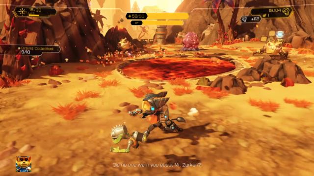 Jeszcze tylko jeden mózg... - Ratchet & Clank: Planeta Gaspar - solucja, opis przejścia, wszystkie zadania - Ratchet & Clank - poradnik do gry