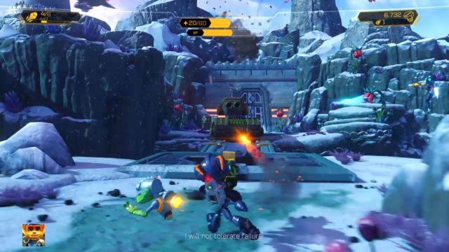 Kolejna okazja na wykorzystanie Pana Wojny. - Ratchet & Clank: Planeta Batalia - solucja, opis przejścia, wszystkie zadania - Ratchet & Clank - poradnik do gry