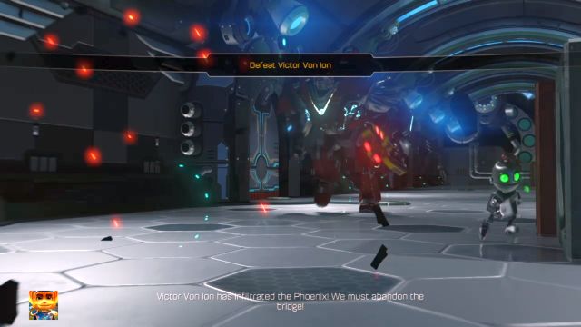 Czeka cię znany etap ucieczkowy. - Ratchet & Clank: Deplanetiser - solucja, opis przejścia, wszystkie zadania - Ratchet & Clank - poradnik do gry