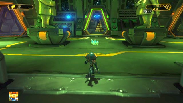 Kolejne złoże Raritarium. - Ratchet & Clank: Deplanetiser - solucja, opis przejścia, wszystkie zadania - Ratchet & Clank - poradnik do gry
