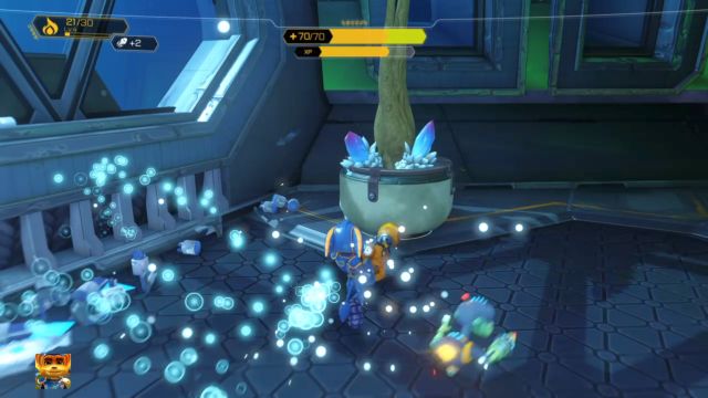 Kolejne złoże Raritarium. - Ratchet & Clank: Deplanetiser - solucja, opis przejścia, wszystkie zadania - Ratchet & Clank - poradnik do gry
