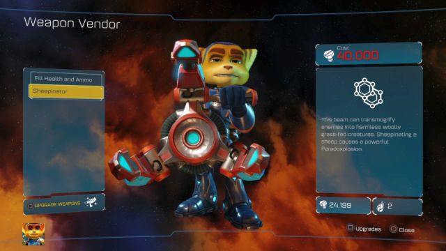 Owconator to zdecydowanie najoryginalniejsza broń w grze. - Ratchet & Clank: Planeta Kalebo 3 - solucja, opis przejścia, wszystkie zadania - Ratchet & Clank - poradnik do gry