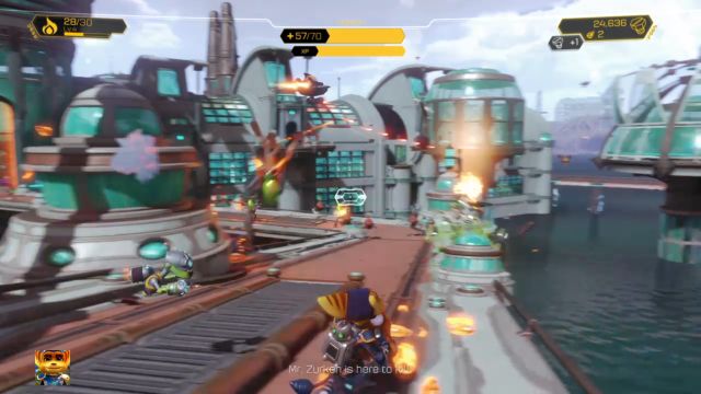 Na tej planecie walczyć będziesz z absurdalnymi ilościami przeciwników. - Ratchet & Clank: Planeta Kalebo 3 - solucja, opis przejścia, wszystkie zadania - Ratchet & Clank - poradnik do gry