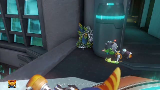 Raritarium ukryte za drzwiami. - Ratchet & Clank: Planeta Kalebo 3 - solucja, opis przejścia, wszystkie zadania - Ratchet & Clank - poradnik do gry