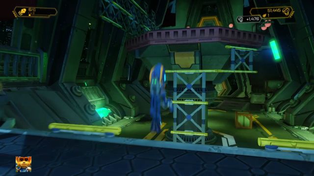 Belki po których należy się wspiąć. - Ratchet & Clank: Deplanetiser, powrót - solucja, opis przejścia, zadania - Ratchet & Clank - poradnik do gry