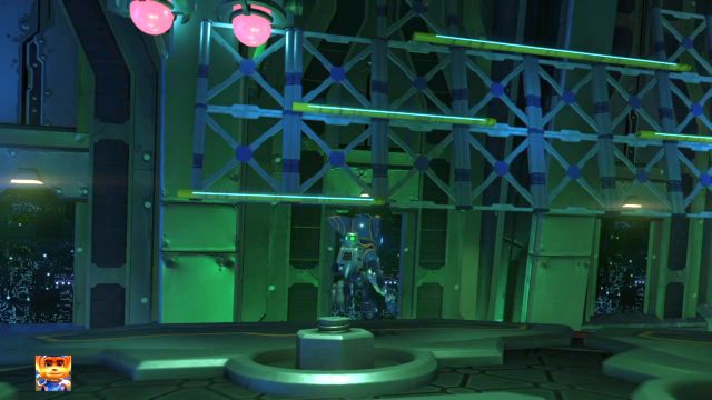 A tu druga część belek do wspinaczki. - Ratchet & Clank: Deplanetiser, powrót - solucja, opis przejścia, zadania - Ratchet & Clank - poradnik do gry