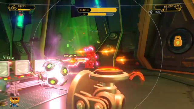 Ponownie nie pozwól wrogom dostać się do terminala. - Ratchet & Clank: Deplanetiser, powrót - solucja, opis przejścia, zadania - Ratchet & Clank - poradnik do gry