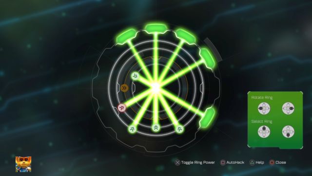 Rozwiązanie ostatniej w grze Zagadki Intruzera. - Ratchet & Clank: Deplanetiser, powrót - solucja, opis przejścia, zadania - Ratchet & Clank - poradnik do gry