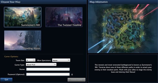 Grę niestandardową możesz uruchomić na każdej z dostępnych map - 7. Testuj swoje możliwości | League of Legends - League of Legends - poradnik do gry