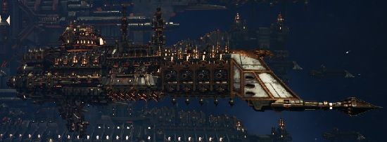 Lunar - Imperial Navy | Jednostki Battlefleet Gothic Armada - Battlefleet Gothic: Armada - poradnik do gry