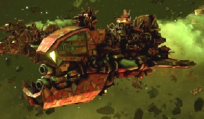 Ravager Attack Ship - Ork Pirates | Jednostki Battlefleet Gothic Armada - Battlefleet Gothic: Armada - poradnik do gry