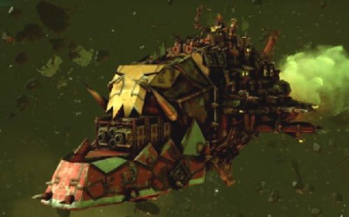 Basha - Ork Pirates | Jednostki Battlefleet Gothic Armada - Battlefleet Gothic: Armada - poradnik do gry