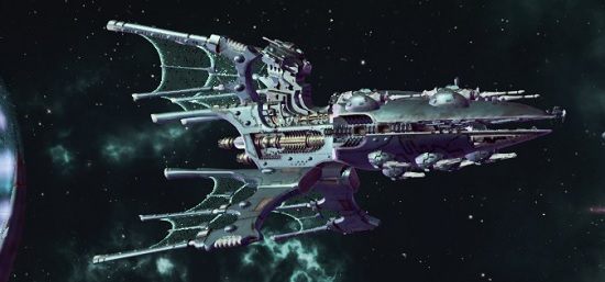 Voidstalker - Eldar Corsairs | Jednostki Battlefleet Gothic Armada - Battlefleet Gothic: Armada - poradnik do gry