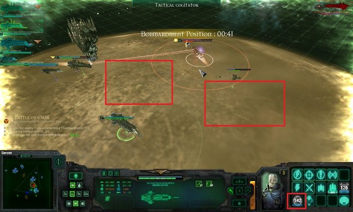 Jedna z misji fabularnych, która wyróżnia się od pobocznej jedynie ścieżką dialogową - Rozdział III - Surprise Attack | Kampania w Battlefleet Gothic Armada - Battlefleet Gothic: Armada - poradnik do gry