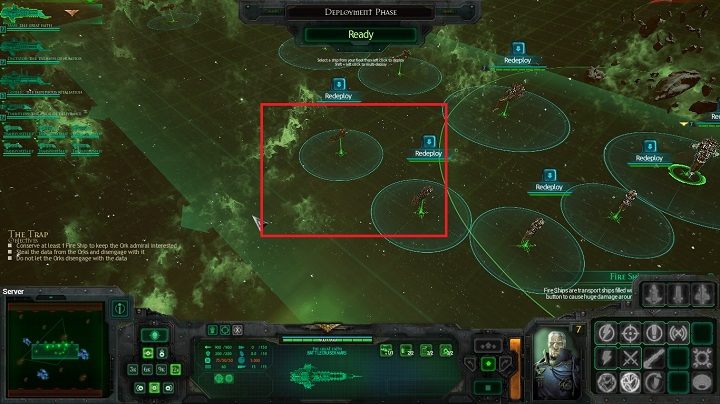 Ważnym aspektem misji jest obecność okrętów-wabików w twojej flocie - Rozdział IV - 12th Black Crusade | Kampania w Battlefleet Gothic Armada - Battlefleet Gothic: Armada - poradnik do gry