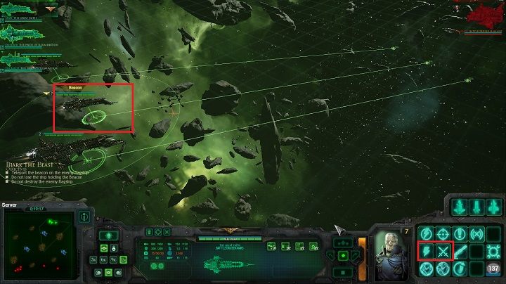 Na jednym z twoich okrętów umieszczony będzie nadajnik - Rozdział IV - 12th Black Crusade | Kampania w Battlefleet Gothic Armada - Battlefleet Gothic: Armada - poradnik do gry