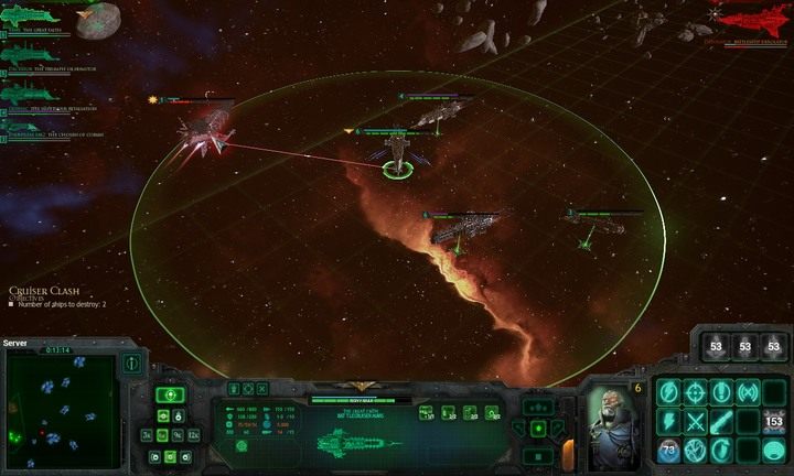 Misje Nemesis najlepiej realizować podczas bitwy krążowników - Misje Specjalne | Kampania w Battlefleet Gothic Armada - Battlefleet Gothic: Armada - poradnik do gry