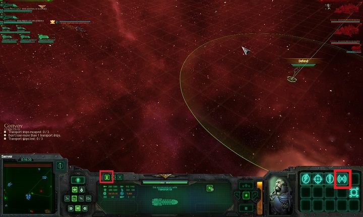 Zaznacz statek, który pozostawiłeś bez osłony - Misje Poboczne | Kampania w Battlefleet Gothic Armada - Battlefleet Gothic: Armada - poradnik do gry