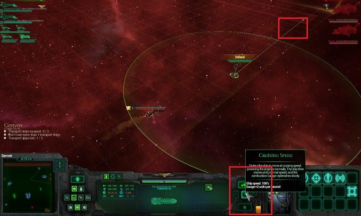 Dobra koordynacja działań i nieustanne pilnowanie okrętów pozwoli na szybkie zakończenie misji bez większych strat - Misje Poboczne | Kampania w Battlefleet Gothic Armada - Battlefleet Gothic: Armada - poradnik do gry