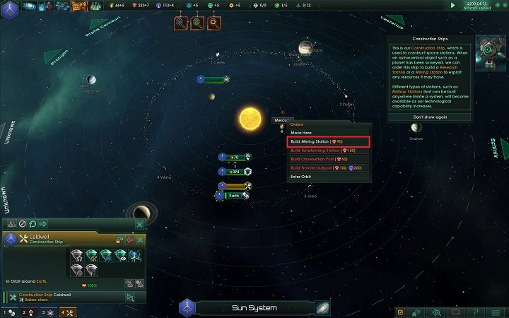 Skieruj kursor na planetę bogata w surowce i kliknij na niej PPM - Tworzenie fundamentów imperium | Dobry start w Stellaris - Stellaris - poradnik do gry
