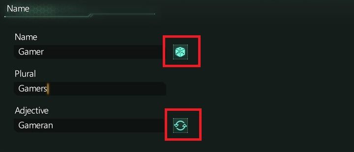 Następny krok to ustalenie nazwy gatunku - Kreator tworzenia frakcji | Frakcje w Stellaris - Stellaris - poradnik do gry