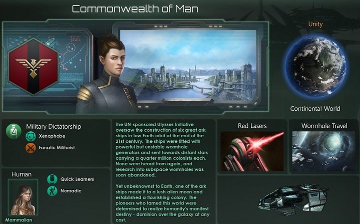 Modyfikatory - Dostępne frakcje | Frakcje w Stellaris - Stellaris - poradnik do gry