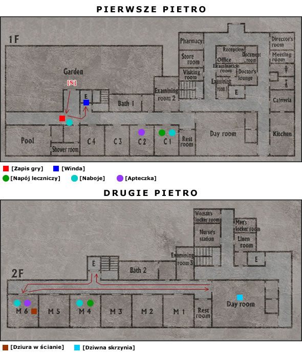 Okolica zmieniła się z zamglonego miasteczka w miasteczko ogarnięte ciemnościami - Brookhaven Hospital Reverse - Część 1 | Silent Hill 2 - Silent Hill 2 - poradnik do gry