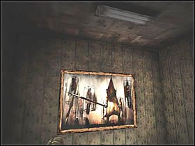 Na przeciwległej ścianie znajdziesz podwójne niebieskie drzwi - otwórz je - Silent Hill Historical Society | Silent Hill 2 - Silent Hill 2 - poradnik do gry