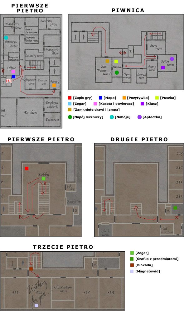 Zjedź na [Pierwsze Piętro] - Lake View Hotel - Część 3 | Silent Hill 2 - Silent Hill 2 - poradnik do gry