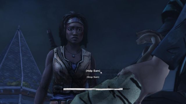 Ważny wybór #1 - Ważne wybory | Epizod 3 - What We Deserve - The Walking Dead: Michonne - poradnik do gry