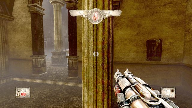 Wewnątrz kaplicy znajdziesz dźwignię. - Rozdział 1 | Opis przejścia Painkiller Hell and Damnation - Painkiller Hell & Damnation - poradnik do gry