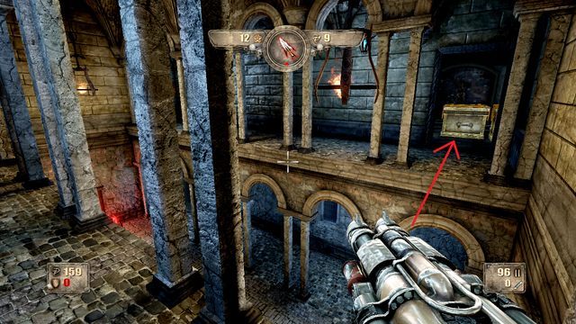 Przeskocz na przeciwną stronę tarasu, gdy zabijesz wszystkich wrogów. - Rozdział 1 | Opis przejścia Painkiller Hell and Damnation - Painkiller Hell & Damnation - poradnik do gry