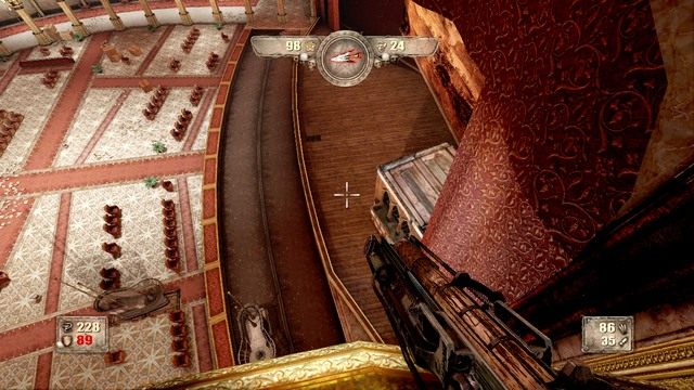 Na scenie odnajdziesz kolejny sekret. - Rozdział 2 | Opis przejścia Painkiller Hell and Damnation - Painkiller Hell & Damnation - poradnik do gry