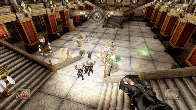 Ostatnie starcie nie jest bardzo trudne, warto stać wyżej niż przeciwnicy. - Rozdział 2 | Opis przejścia Painkiller Hell and Damnation - Painkiller Hell & Damnation - poradnik do gry