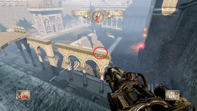 Jeszcze jeden krzyż na fragmencie ruin. - Rozdział 3 | Opis przejścia Painkiller Hell and Damnation - Painkiller Hell & Damnation - poradnik do gry