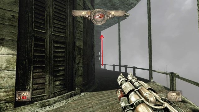 Wejdź po piorunochronie na balkon. - Rozdział 3 | Opis przejścia Painkiller Hell and Damnation - Painkiller Hell & Damnation - poradnik do gry